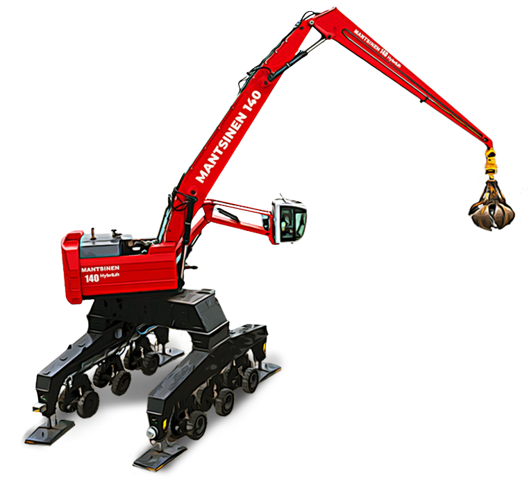 Mantsinen Material handler