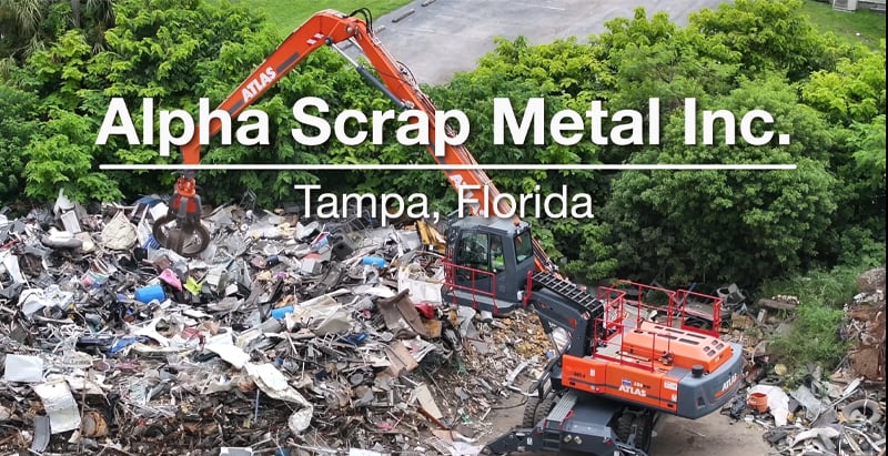 Alpha Scrap Metal Inc. transforms operations with an Atlas material handler and an updated facility